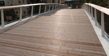 Passerelle en Pin sylvestre