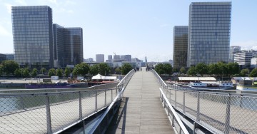 Passerelle en chêne