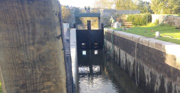 Oak lock gate